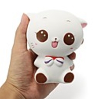 Squishy Squishies Squishy Toy Squeeze Toy / Sensory Toy Jumbo Squishies Cat Animal Stress and Anxiety Relief Super Soft Slow Rising For Kid