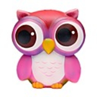 Squishy Squishies Squishy Toy Squeeze Toy / Sensory Toy Jumbo Squishies Stress Reliever Owl Stress and Anxiety Relief Super Soft Slow Rising Poly urethane For Kid