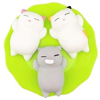 Squishy Squishies Squishy Toy Squeeze Toy / Sensory Toy Stress Reliever Cat Mini Kawaii Mochi For Kid