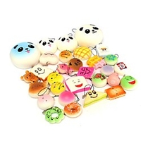 Squishy Squishies Squishy Toy Squeeze Toy / Sensory Toy Stress Reliever Food Panda Dessert Mini Kawaii Slow Rising For Kid