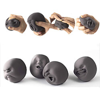 Squishy Squishies Squishy Toy Squeeze Toy / Sensory Toy Stress Reliever People Face Mini Novelty Mochi Rubber For Kid