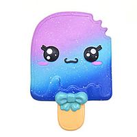 squishy toy jumbo kawaii squeeze toys cartoon ice sucker cream scented slow rising squishies charms for kids adults gift, lovely toy cell phone straps key chains decor