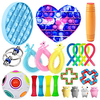 Squishy Toy Sensory Fidget Toy Stress Reliever 22 pcs Mini Creative Stress and Anxiety Relief Decompression Toys Slow Rising Plastic Metal For Kid