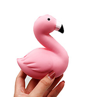 Squishy Toy Squeeze Toy Jumbo Squishies Stress Reliever Flamingo Soft Stress and Anxiety Relief Slow Rising PU For Kid