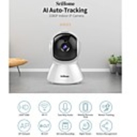 Sricam SH025 AI Body Auto-tracking IP Camera Mini 1080P Wifi CCTV Camera 2.0MP H.265 Smart Home Indoor Remote View Baby Monitor