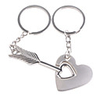 Stainless Lovers keychains (Arrow Across the Heart / 2-Piece Set)