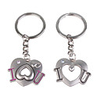Stainless Lovers keychains (I U / 2-Piece Set)