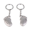 Stainless Lovers keychains (Left Foot Right Foot / 2-Piece Set)