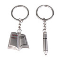 Stainless Lovers keychains (Pen Book/ 2-Piece Set)