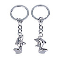Stainless Lovers keychains (Penguins/ 2-Piece Set)