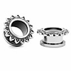 stainless steel 12mm gauges for ears screwed ear tunnels expander plugs stretcher (sold as pair)