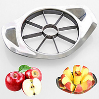 Stainless Steel Apple Divider Fruit Easy Cutter Slicer Kitchen Gadgets