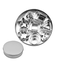 Stainless Steel Biscuit Mold Cookie Mold 24-Piece Set Graphic Cake DIY Baking Utensils miniinthebox