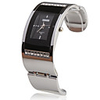 Stainless Steel Bracelet Band Wrist Watch - Blue
