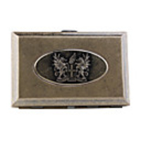 Stainless Steel Cigarette Case Dragon Pattern
