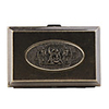 Stainless Steel Cigarette Case Ghost Pattern