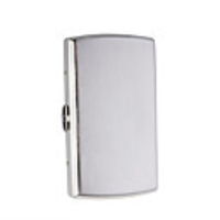 Stainless Steel Cigarette Case (Holds 10)