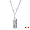Stainless Steel Crystal USB 2.0 Flash drive Necklace (2GB)