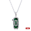 Stainless Steel Crystal USB 2.0 Flash drive Necklace (8GB)