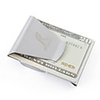 Stainless Steel Double Side Slim Money Clip Card Holder