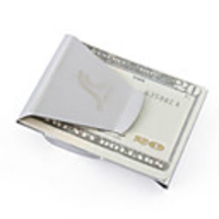 Stainless Steel Double Side Slim Money Clip Card Holder