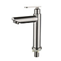 Stainless steel faucet single cold basin faucet bathroom wash basin wash basin drawstring single cold water faucet
