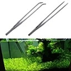 Stainless Steel Fish Tank Tweezers Pliers Plants Tweezers Forceps Clip Aquarium