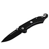 Stainless Steel Manual-Release Folding Knife with Clip (6.5CM Blade-Length)