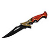Stainless Steel Manual-Release Folding Knife with Clip (8.5cm Blade-Length)