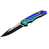 Stainless Steel Manual-Release Folding Knife with Clip (9cm Blade-Length)