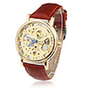 Stainless Steel Manual-Winding Semi-Automatic Mechanical Wristwatch