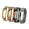 Stainless Steel Metal Strap Watch Band For xiaomi mi band 4/3 smart watch Bracelet