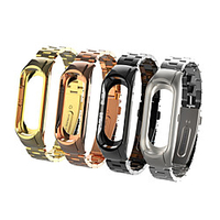 Stainless Steel Metal Strap Watch Band For xiaomi mi band 4/3 smart watch Bracelet