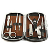 Stainless Steel Nail Clippers Manicure Kit 8PCS-Brown