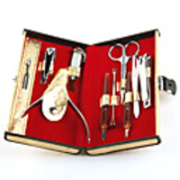 Stainless Steel Nail Clippers Manicure Kit 8PCS-Golden
