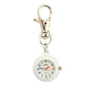 Stainless Steel Pocket Watch with Keychain