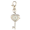 Stainless Steel Pocket Watch with Keychain