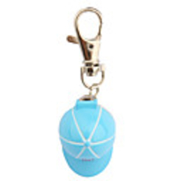 Stainless Steel Pocket Watch with Keychain