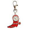 Stainless Steel Pocket Watch with Keychain