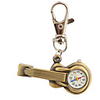 Stainless Steel Pocket Watch with Keychain