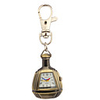 Stainless Steel Pocket Watch with Keychain
