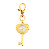 Stainless Steel Pocket Watch with Keychain
