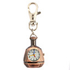 Stainless Steel Pocket Watch with Keychain