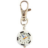 Stainless Steel Pocket Watch with Keychain