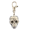 Stainless Steel Pocket Watch with Keychain
