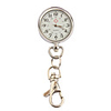 Stainless Steel Pocket Watch with Keychain