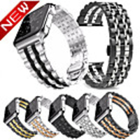 Stainless Steel strap for Apple watch 6 5 band 44mm 40mm iWatch band 42mm 38mm Luxury metal watchband bracelet Apple watch 4 3 2