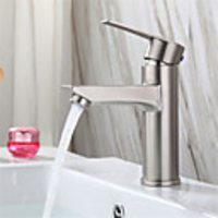 Stainless steel washbasin faucet basin basin basin ceramic basin bathroom hot and cold faucet