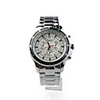 Stainless Steel Wrist Watch for Men White Dial