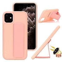 Stand Case For Apple iPhone 12 11 SE2020 Case with Holder Shockproof Back Cover Solid Colored PU Case for iPhone 12 Pro Max XR XS Max iPhone 8 Plus 7